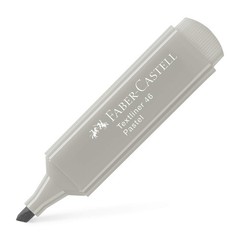 Faber-Castell 154634 – Caja de 10 Marcadores 1546 Pastel Colour Grey Seda multi-