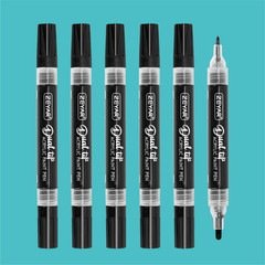 Dual Tip Acrylic Paint Pens, Medium Tip and Extra Fine Tip, Water Based Acrylic