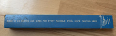 Grumbacher Trowel Shape Painting Knife 876-8 Japan in Box Flexible Steel Stamp