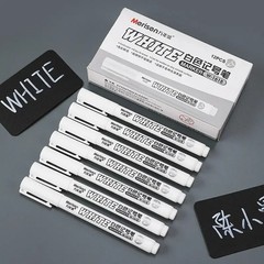 3pcs White Waterproof Permanent Paint Marker Pens for Metal Wood Fabric