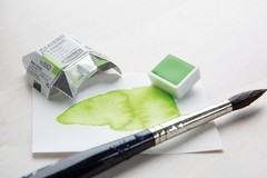 Schmincke – AKADEMIE®AQUARELL Watercolor Box, full assortment 24 x 1/2 pans, …
