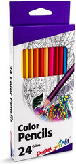 Arts Colored Pencils, Assorted Colors, Set of 24