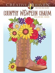 Creative Haven Country Western Charm Coloring Book (Adult Books: In…