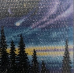 Diamond Painting Kit for Adults, Night Sky Landscape DIY Diamond Kit 12 X 12in