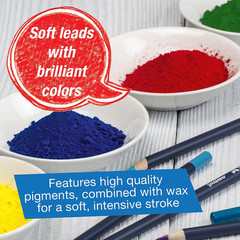 Goldfaber Color Pencils Tin Set, 24Ct.