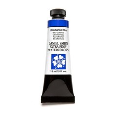 Daniel Smith Extra Fine Watercolor 0.5 Fl Oz (Pack of 1), Ultramarine Blue