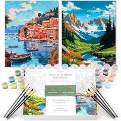 Beautiful Paint By Number Kit for Adults – Relaxing & Beginner-Friendly