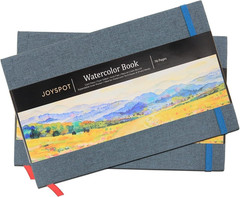 5.5″ X 8.5″ Watercolor Pad, Pack of 2 (76 Sheets), 110 Lb (230 GSM), Acid-Free P