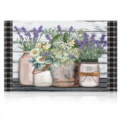 Briarwood Lane Spring Canvas Art 24×16 Farmhouse Flowers For Spring Large