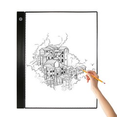 A3 USB Artist Stencil Board Box Tracing Drawing Pad Graphic Table G1A1