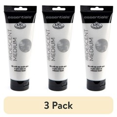 3 Pack Royal & Langnickel Essentials Acrylic Medium for Iridescent Finish 250ml