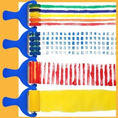 Fun 12 Pack Washable Painting Brushes for Kids – Spark Imagination and Learning