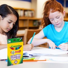Crayola Colored Pencils (36ct), Kids Pencil Set, Back to School Essentials, Must