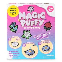 Magic Aqua Puffy, 3D Art Craft Kits Paint by Number Crafts Kits for Kids, Mes…