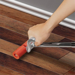 POWERTEC Extendable Floor and Wall 17"-27" Extendable, Silver/Red