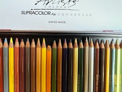 CARAN D’ACHE DACHE Supracolor I WaterSoluble Qty 80 Pencils vintage 90’s