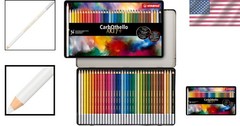 Blendable CarbOthello Chalk-Pastel Pencil Set – Tin 36
