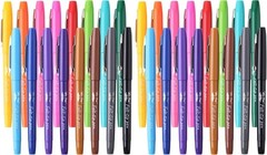 16-Pack High Pigment Felt Tip Pens, Assorted Colors