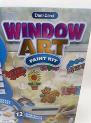 Dan&Darci Window Art for Kids – Painting Kit – Suncatcher Craft NWT