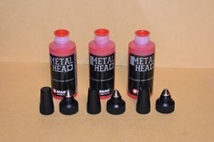 6 Red Metal Head 4mm Paint Marker 2Oz Crafts Metal Wood Marking Auto Salvage +