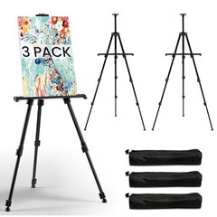 Art Easel for Painting and Display – Adjustable Floor 66 Inch 66B 1-Pack