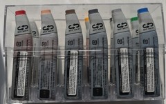 SET OF 12 COPIC VARIOUS INKS REFILLS BRAND NEW SEALED + 1 Xtra (13 tl) Ltly USED