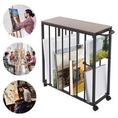 Large Art Storage Rack Drying Painting Canvas Rack Art Storage Display Stands US