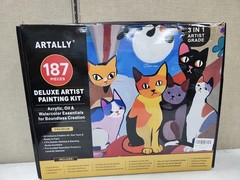 NEW Artally 187 Pcs Professional All-in-One Art Painting Kit