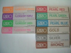 New! Print Gocco Hi mesh HM INK for Paper / Metallic Pearl Fluorescent