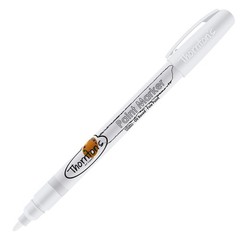 Thornton’s Art Supply Oil-Based Paint Marker, Fine Point, White Ink