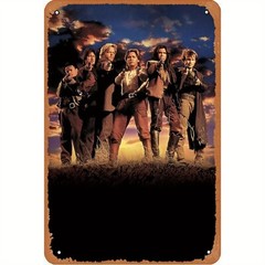 Young Guns II 1990 movie poster Novelty Sign Tin Metal Signs Home Art Wall Decor