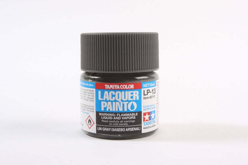Tamiya 82113 LP-13 IJN Gray (Sasebo Arsenal) Lacquer Paint 10ml TAM82113 – US