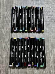 Sharpie Acrylic Creative Markers, Bullet Tips, 24 Count, Original & Earth Tones