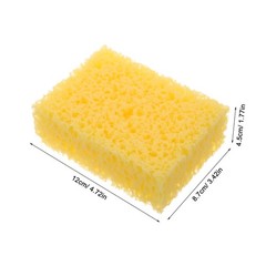 2 Pcs Natural Sponge Textured Art Supplies Clay Sponges Craft Painting