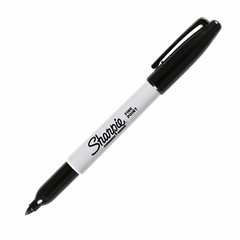 Sharpie Permanent Ink Marker Pen, Fine Point, Original Sharpie – Choose Color