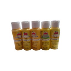 Apple Barrel Acrylic Paint in Assorted Colors (2 oz), 20513, Bright Yellow 5pk