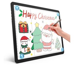 Rechargeable A4 Tracing Light Box Drawing Pad 9,000 Lux Brightness W/ Carry Bag
