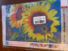 i Jbnhd Diamond painting Kit Sunflower and butterflies 30cm x 40cm (12” X 16”)