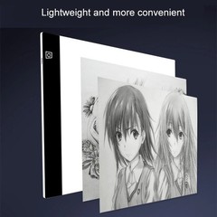 A5 LED Drawing Copy Board Tracing Light Box Ultra-thin Pad Painting Tracing UK