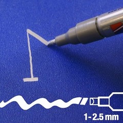 753 Gloss Paint Marker – Calligraphy Markers for Paper, Plastic, Glass, Metal…