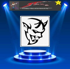Dodge Demon Logo Stencil Template Airbrush Paint # 01