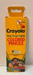 Vintage 1993 New Crayola Multicultural Colored Pencils 8 Count