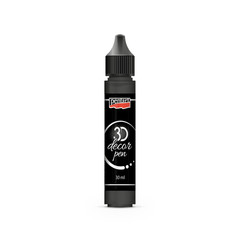 Black | 3D Decor Pen 30 ml | Contour Liner | Pentart | Crafts & Mixed Media