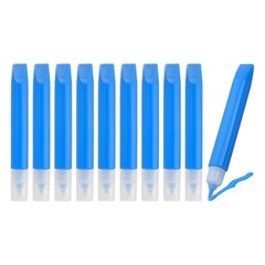 10 Pack Suncatcher Paint Pens, Blue Sun Catcher Paint Pens 10ML Each