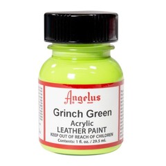 Angelus Acrylic Leather Paint, 1 Fl Oz Pack of 1, Grinch Green