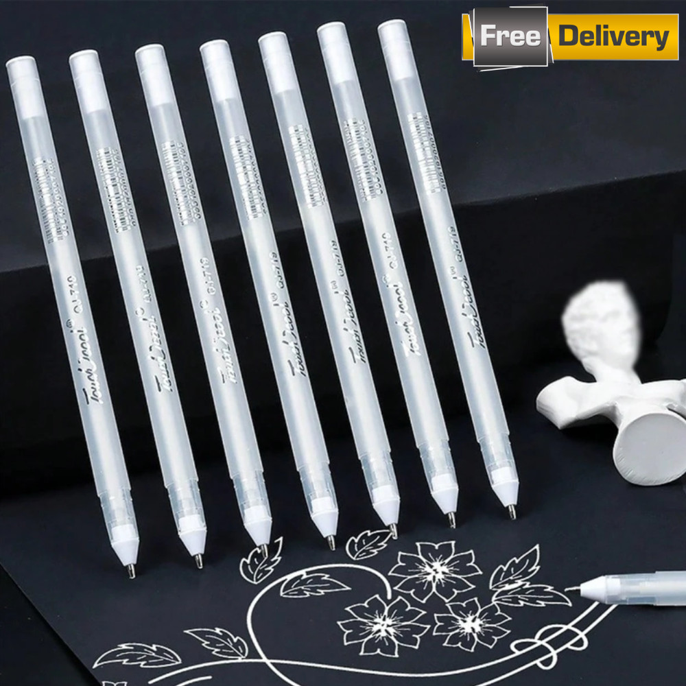 Neutral Pens White Highlighter Suitable for Signature Note DIY Painting Drawing