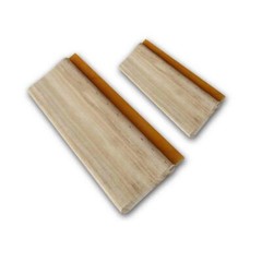 3-Pack Squeegee for Screen Printing 6.3 inches 75 Durometer Squeegee Ink Scraper