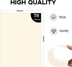 8.5”X 11” Cream Art Drawing Paper for Painting Construction Bulk 80Gsm Craft Pap