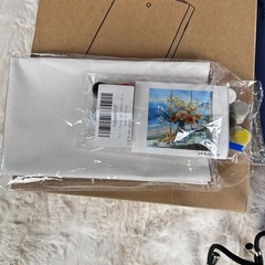 Paint by Number Craft Lot Kits Easel Tripod Canvas Paints Brushes Accessories