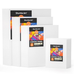 36 Pack Canvas for Painting, Multi-Size 5×7/8×10/9×12/11×14 Inch, Primed, 100…